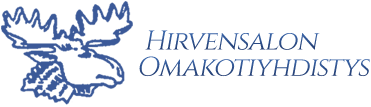 Hirvensalon omakotiyhdistyksen logo